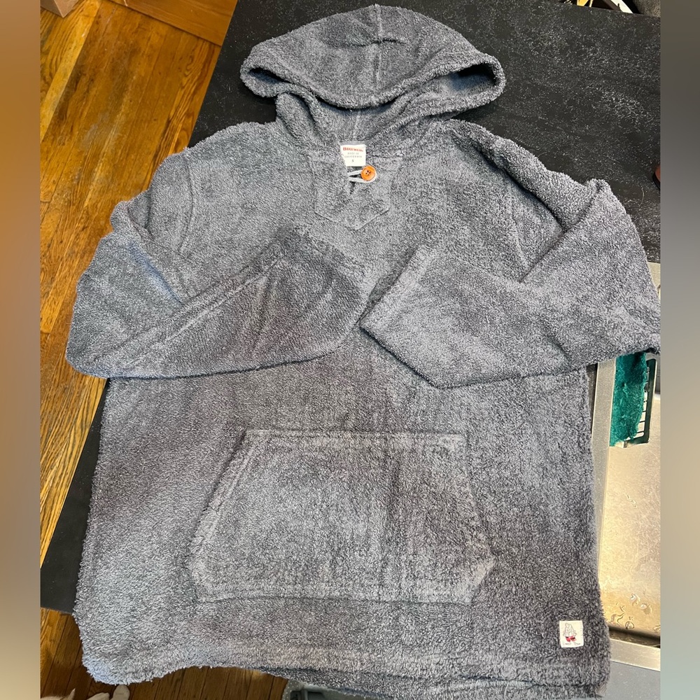 Birdwell Charcoal Hooded Baja in a size small